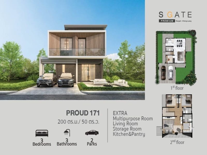 S-Gate-Premium-Rangsit-Khlong-Luang